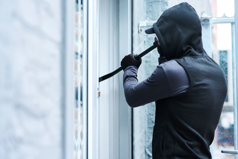 35% said they’ve been victims of a break-in or attempted burglary.